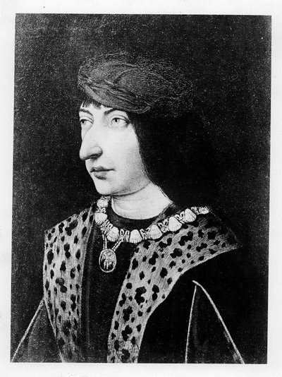 Carlo VIII, re di Francia da French School